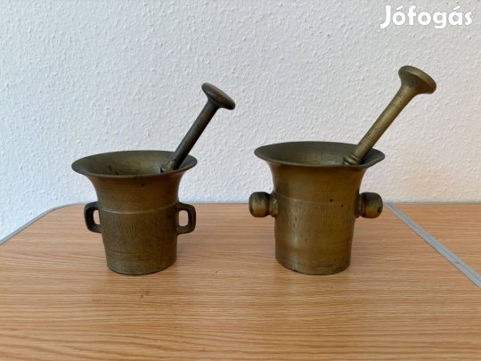 Réz mozsár antik
