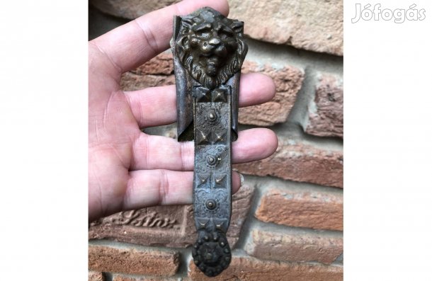 Réz oroszlán díszítő elem 8500 Ft :Lenti