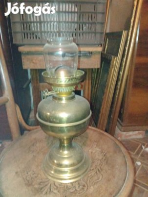 Réz petróleum lámpa eladó!