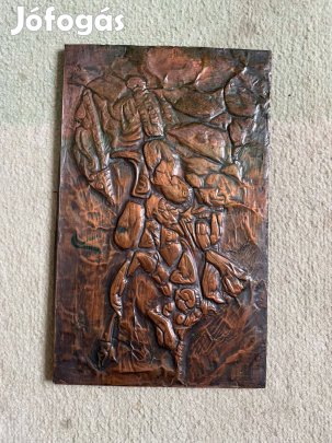 Réz retro dombor kép