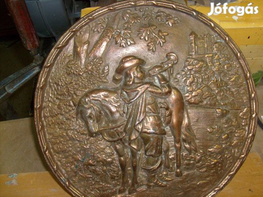 Réz színű fli díszek