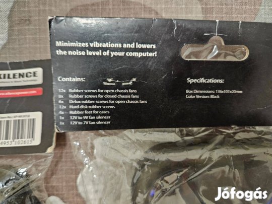 Rezgéscsillapító csavar szettek PC-hez