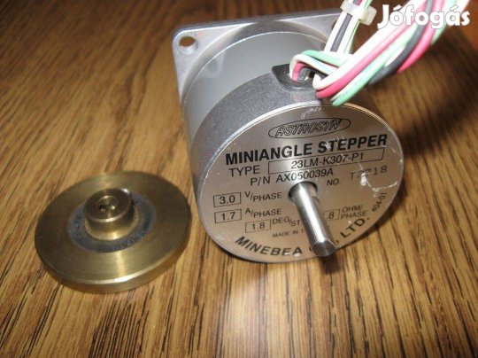 Rezgéscsillapítós Nema23-as léptetőmotor