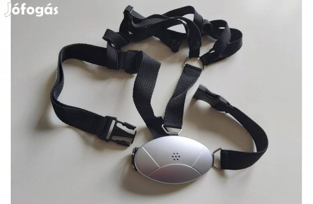 Rezgős testtartásjavító Görbe testtartás esetén rezgéssel figyelmeztet