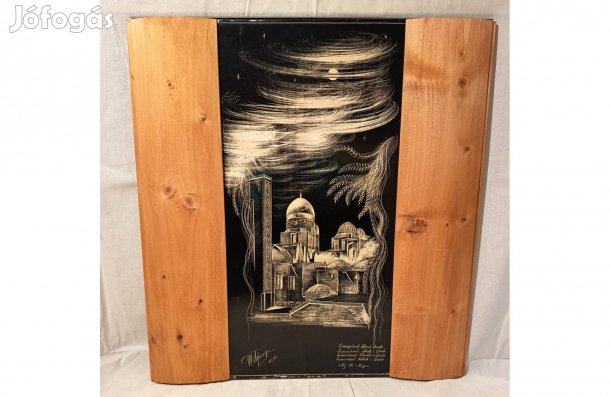 Rézkarc Üzbegisztánból, Szamarkandi Kupolák