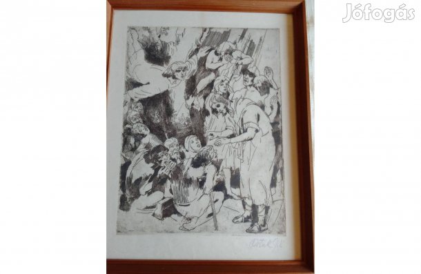 Rézkarc: Pitnuk, Keretezve