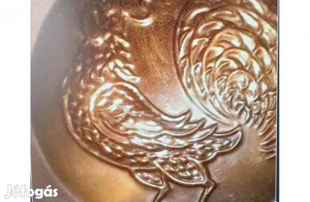 Réztál - kakasos eladó