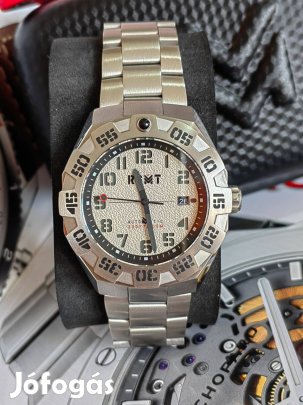 Rgmt Field Master Milky White automata férfi óra Teljes szett Új