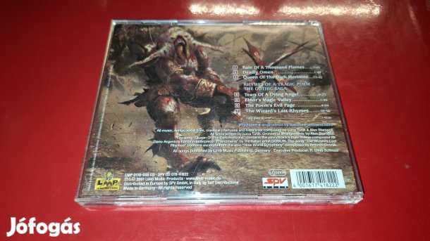 Rhapsody Rain of a thousand flames Cd 2001