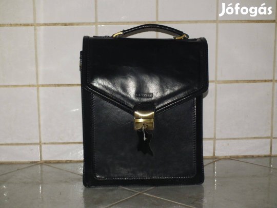 Rialto olasz gyártmány férfi táska bőr táska, bőrtáska