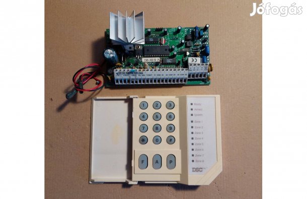 Riasztó központ, kezelővel, DSC