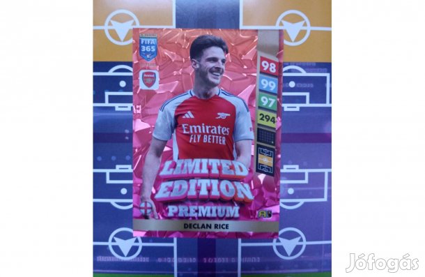 Rice (Arsenal) Fifa 365 2025 Premium Limited focis kártya