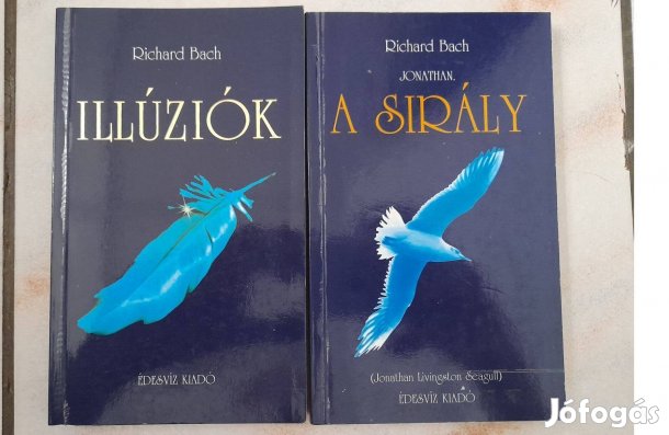 Richard Bach könyvcsomag Illúziók + Jonathan, a sirály
