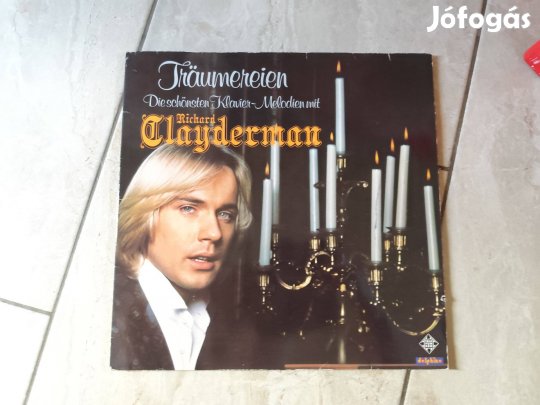 Richard Clayderman- bakelit hanglemez remek állapotban