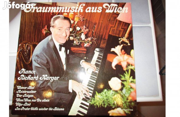 Richard Karger Álomzene Bécsből bakelit hanglemez eladó