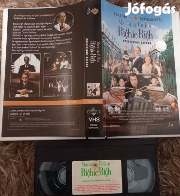Richie Rich - Rosszcsont beforr - vígjáték vhs - nagytok