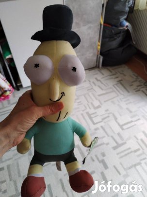 Rick AND Morty Plüss Új Cimkés 45-50CM