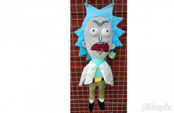 Rick és Morty eredeti óriás plüss figura új címkés (79cm)