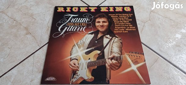 Ricky King bakelit hanglemez