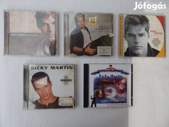 Ricky Martin Műsoros Audió CD Lemez 5 Darabos Szettben