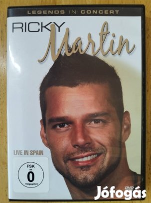 Ricky Martin - Live in Spain újszerű dvd 