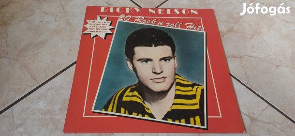 Ricky Nelson bakelit hanglemez