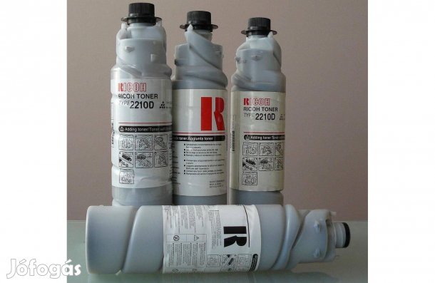 Ricoh 2210D eredeti toner, Ricoh Type 2210 fénymásoló toner = 4500.-F