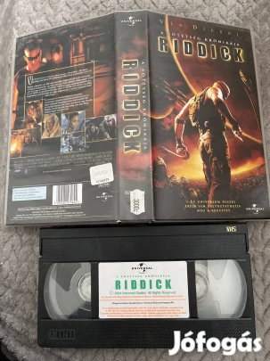 Riddick vhs kistok scifi
