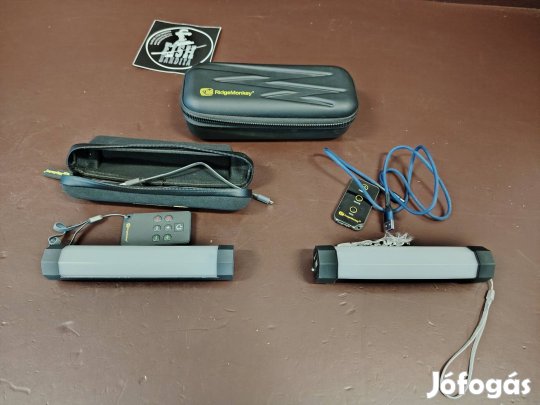 Ridgemonkey lámpa szett/Bivvy Lite Elite IR & IR Light/Gorillabox tok