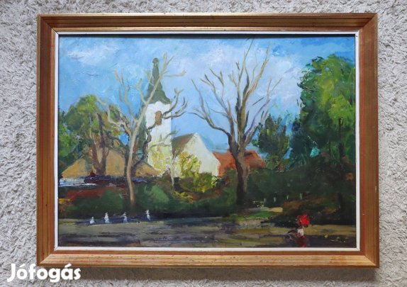 Ridovics Péter olajfestmény