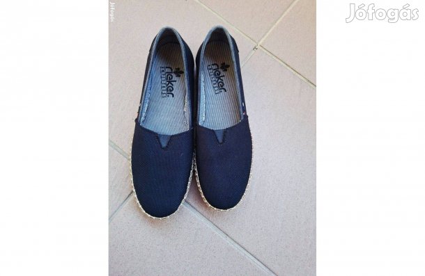 Rieker 41-es kék női tavaszi cipő