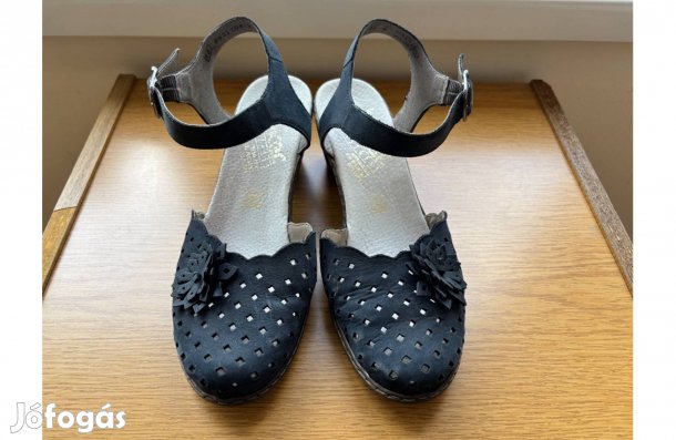 Rieker, valódi bőr, 38-as tavaszi-nyári cipő, szandál