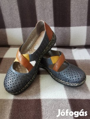 Rieker bőr női félcipő, 39-es méret. 