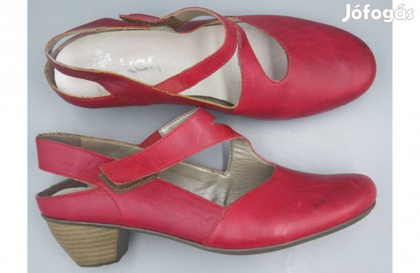 Rieker bőr szandál, szling, 38,5 / 39 -es méretre