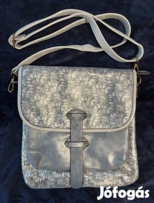 Rieker kék-ezüst táska