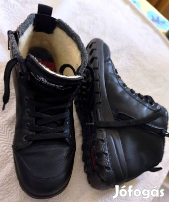 Rieker melegen bélelt női bőr bokacipő- 39-es