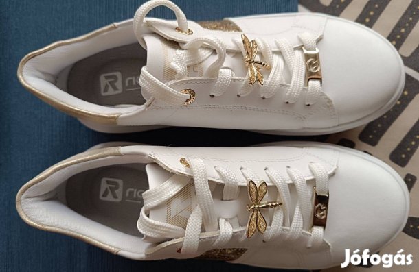 Rieker női bőr cipő 38