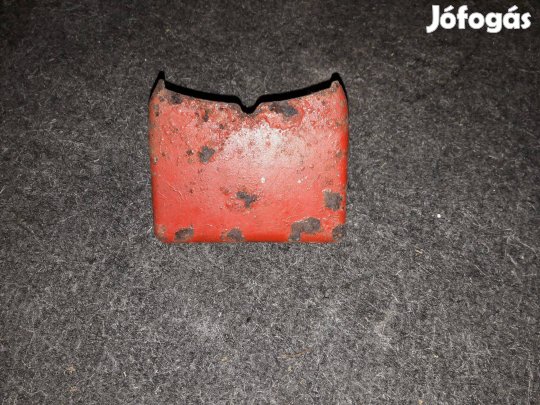 Riga 12 gyári váz vég záró lemez idom (piros)