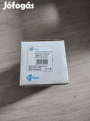 Rigips gyorsépitő csavar