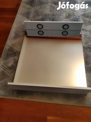 Rimini fürdőszoba tükör, polcos 62x71x13 cm