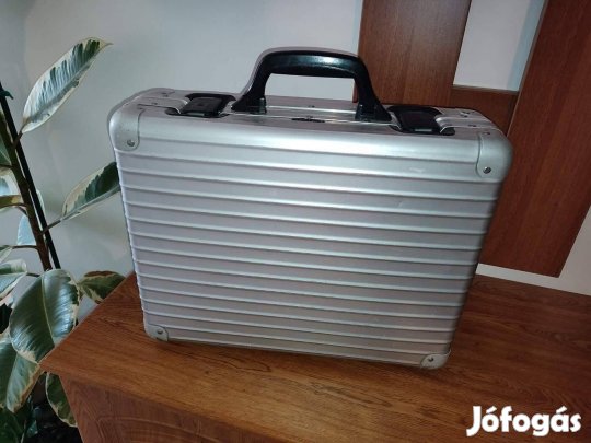 Rimowa Nyugatnémet 46x36x14cm vintage aluminium aktatáska börönd
