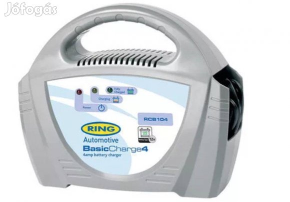 Ring akkumulátor töltő - 12V, 4A