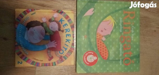 Ringató és kerekítő gyerek könyv