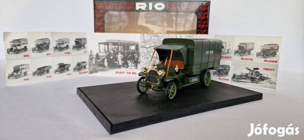 Rio 1:43 Fiat 18BL veterán katonai teherautómodell