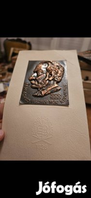 Ritka Herendi plakett - Farkasházy bronz