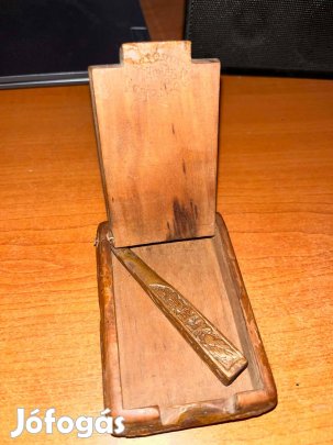 Ritka Kaukázusi hadifogoly-hagyaték (194548)Faragott doboz és szipka