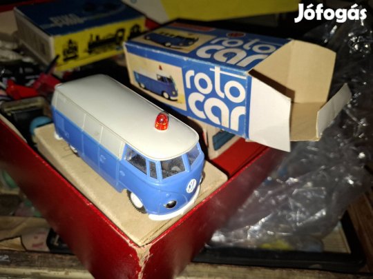 Ritka Lemezárugyári VW T1 Roto Car - Eredeti Dobozában!