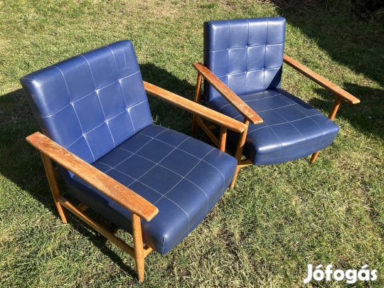 Ritka Retro fotel jó állapotú eredeti huzattal