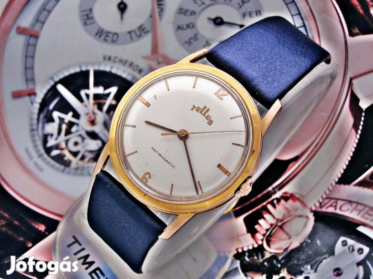 Ritka TellusCortebert svájci karóra az 1950-es évekből