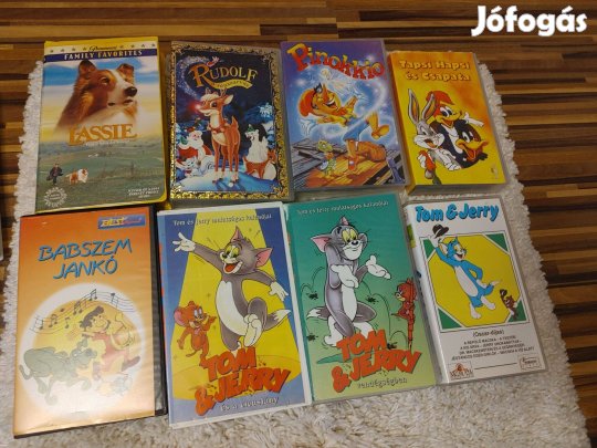 Ritka VHS filmek 2500 Ft/db
